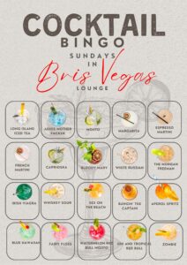 Photo of Cocktail Bingo at Bris Vegas Lounge